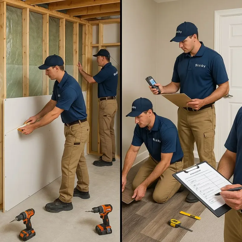 Repairs and Reconstruction process in Mills, WY